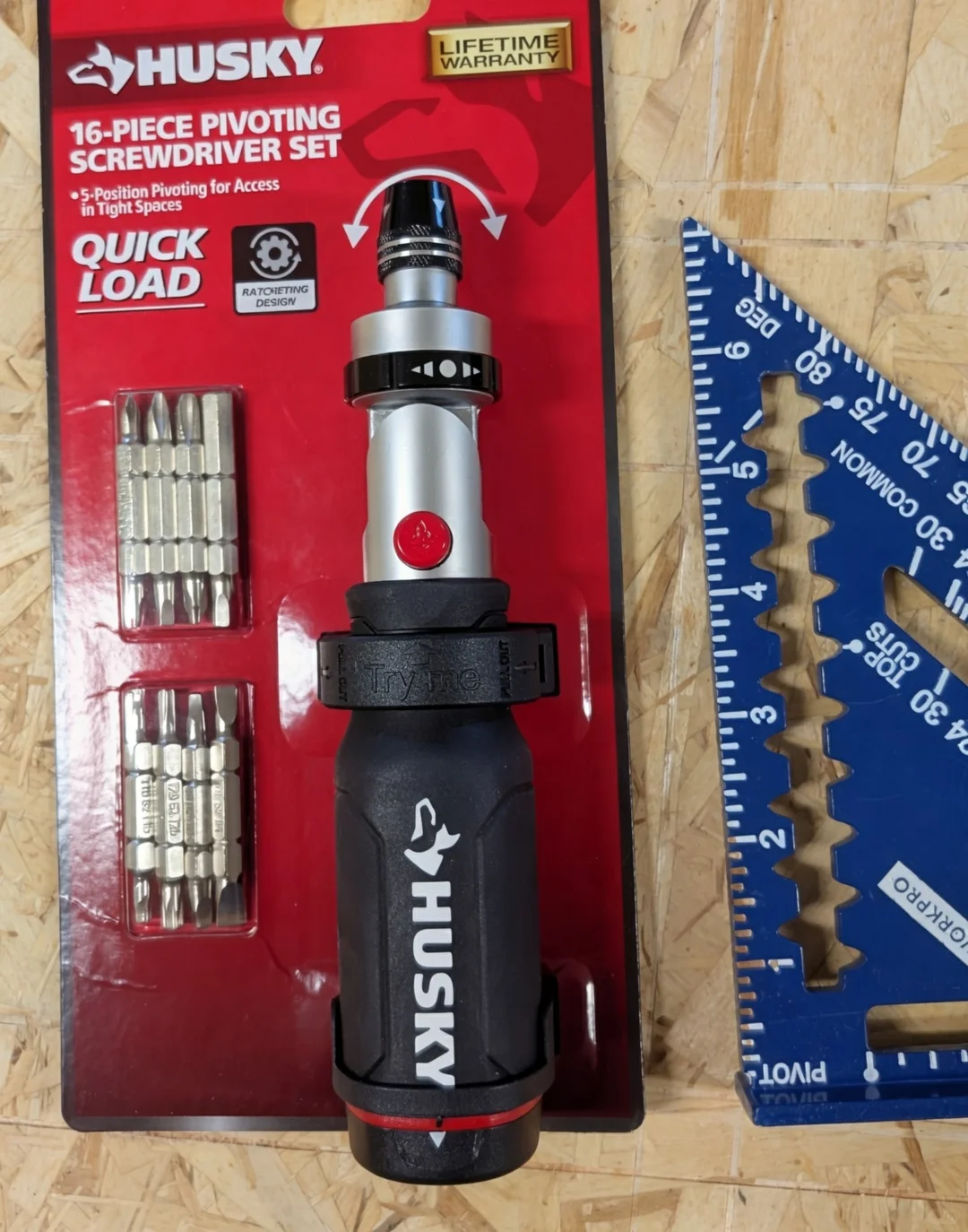 哈士奇棘轮螺丝刀