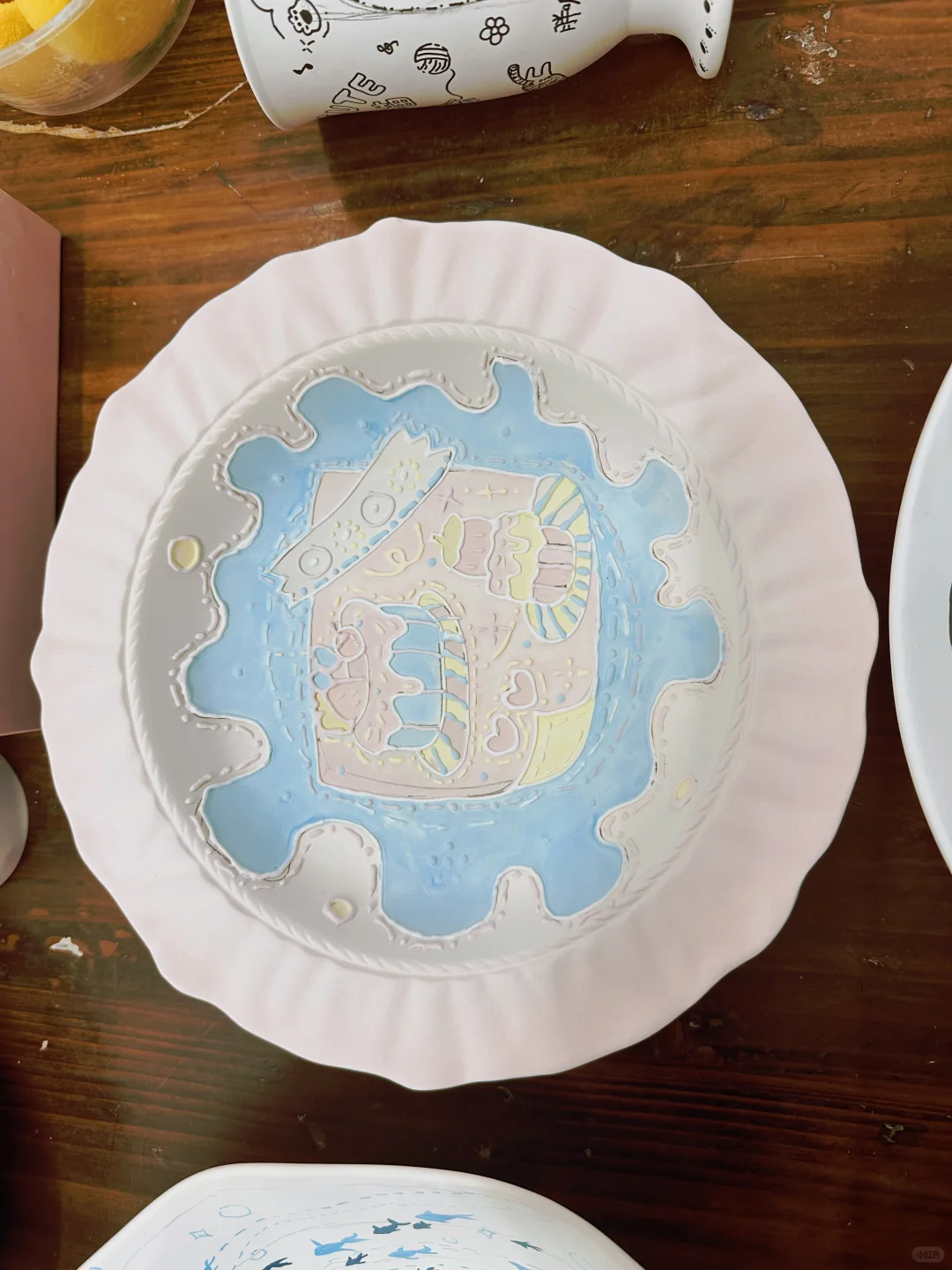 特种兵画陶的一天?️