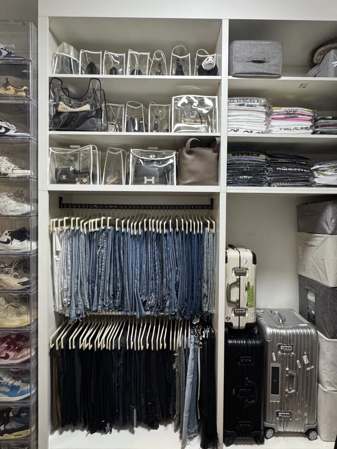衣帽间春夏换季整理｜又到了断舍离的时刻