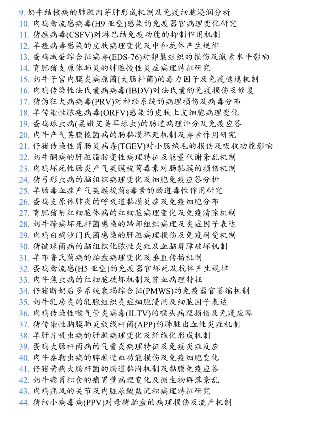 ?畜牧兽医宝子必看！独家选题库来救大命