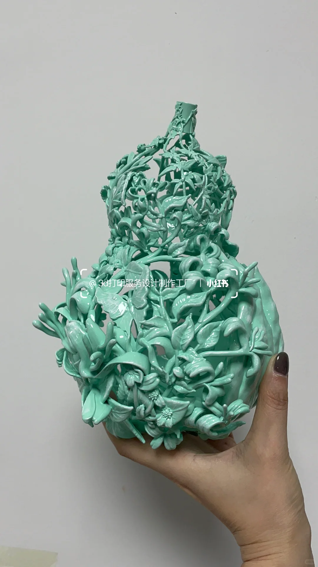 ?也太好看了吧，树脂材料表面做的陶瓷感处