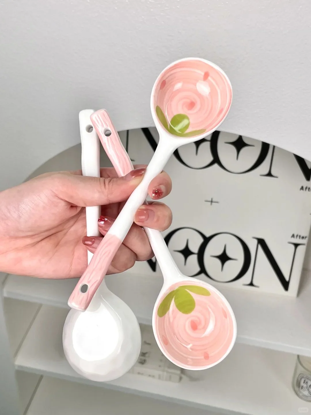 个位数?get到的草莓勺粉粉的贼好看！！