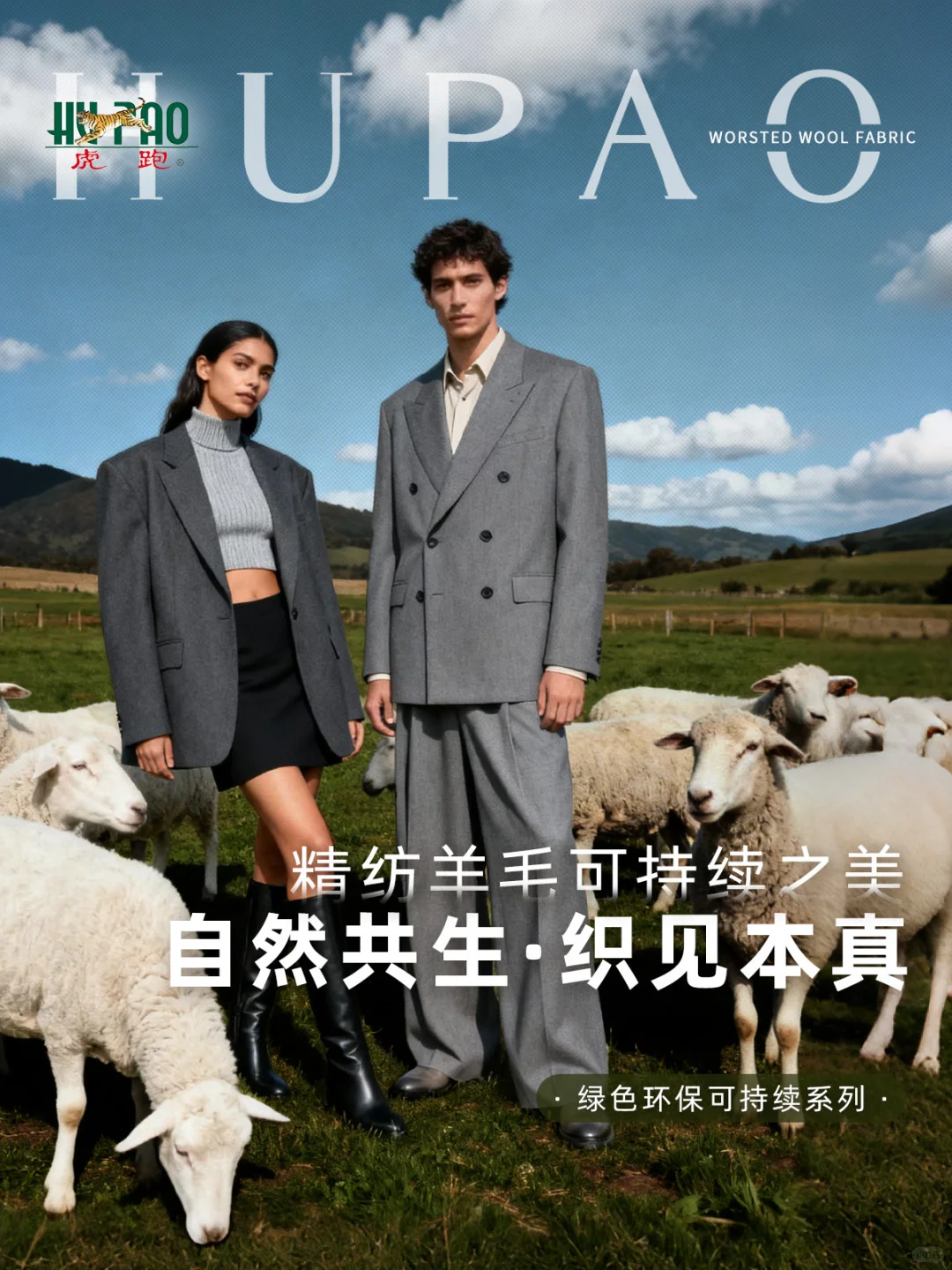 自然共生·织见本真| 精纺羊毛可持续之美