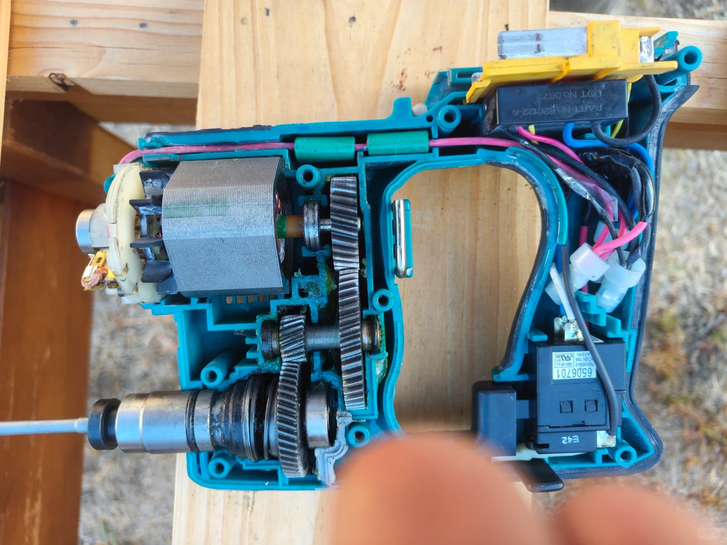 ??阿德makita链枪维修成功