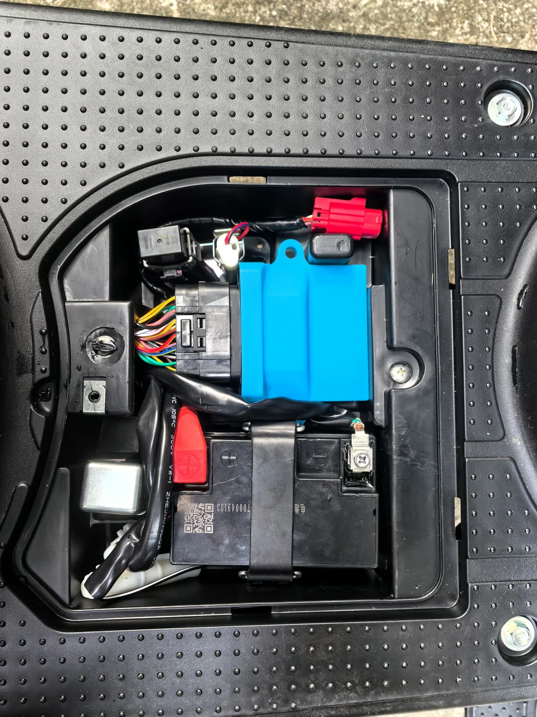 新本田自由50使用感受④ECU