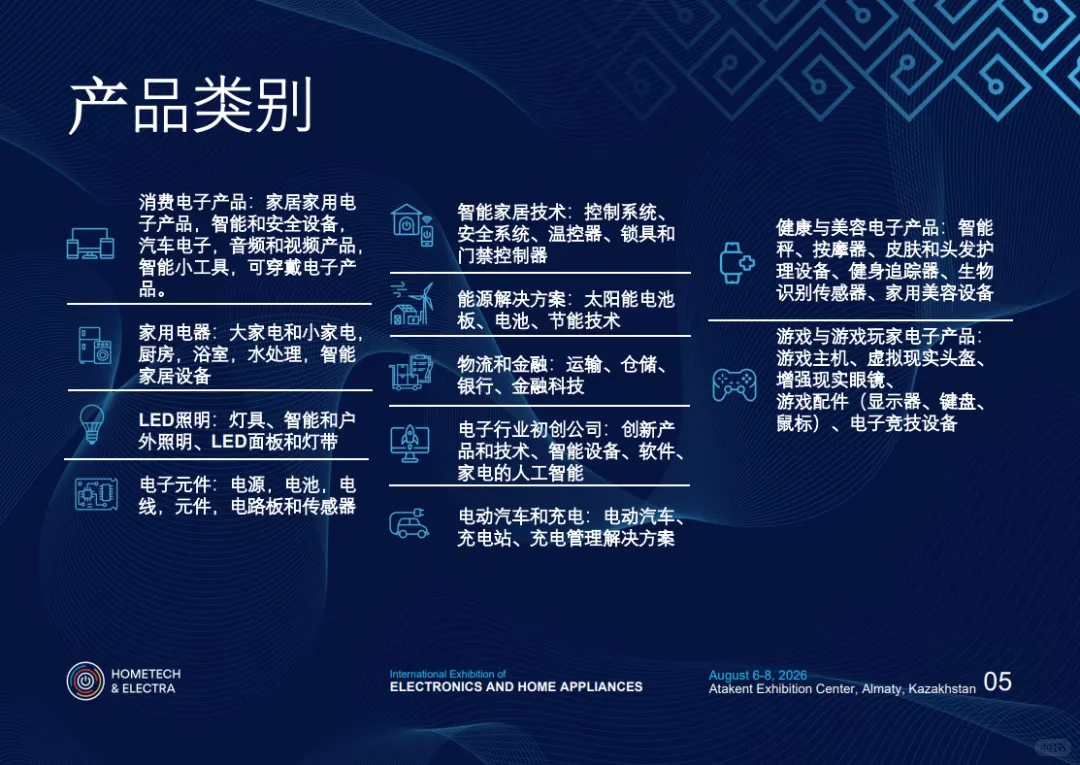 ?2026哈萨克斯坦家电&电子展重磅来袭?