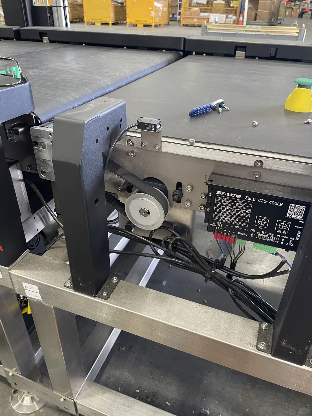 给物流公司修机器