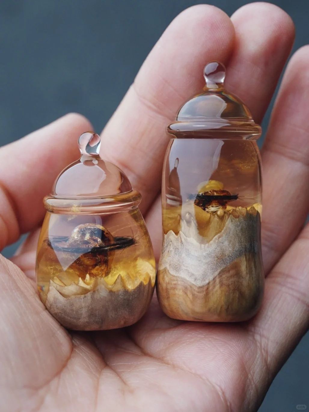 制作两个新的奶瓶造型