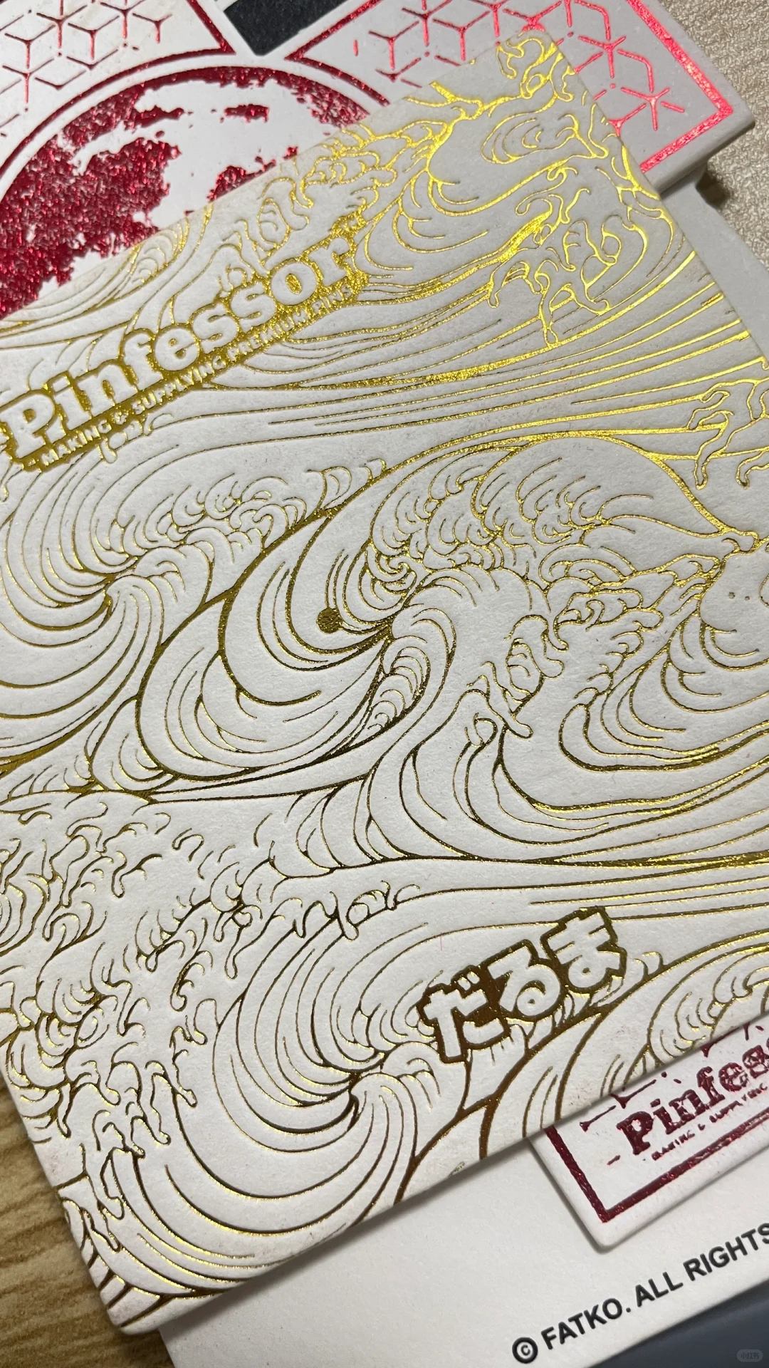 ✨ Pinfessor的这款“达摩”主题卡片，完美诠释