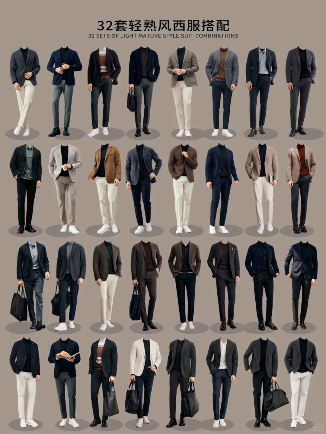 轻熟风商务男装| 诠释职场新美学