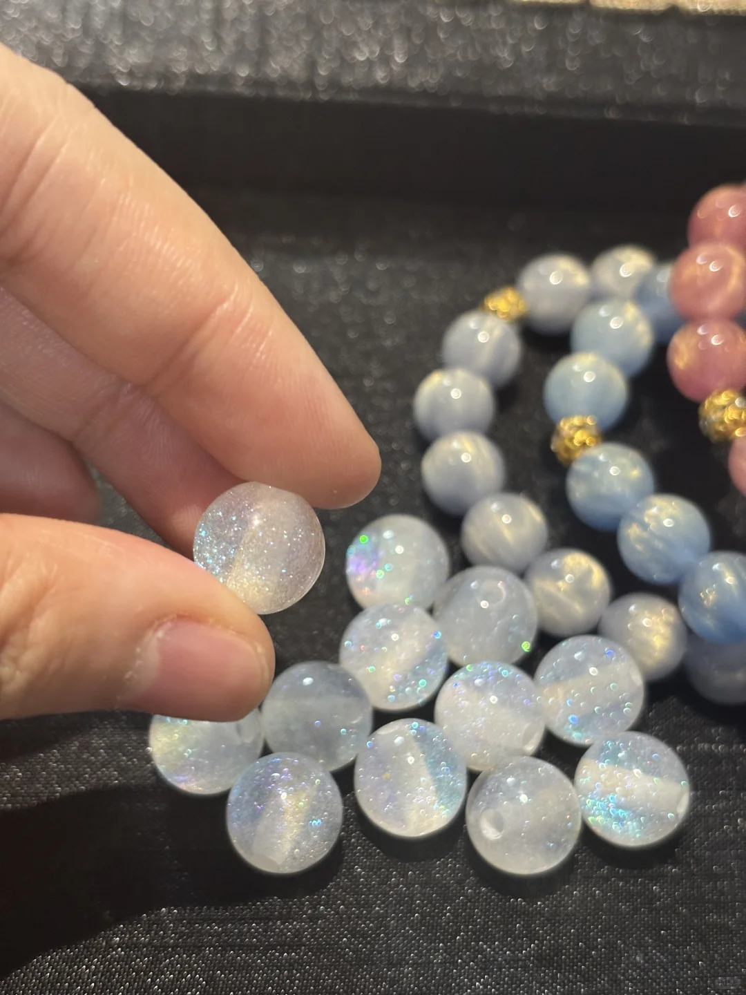 好闪的树脂手链