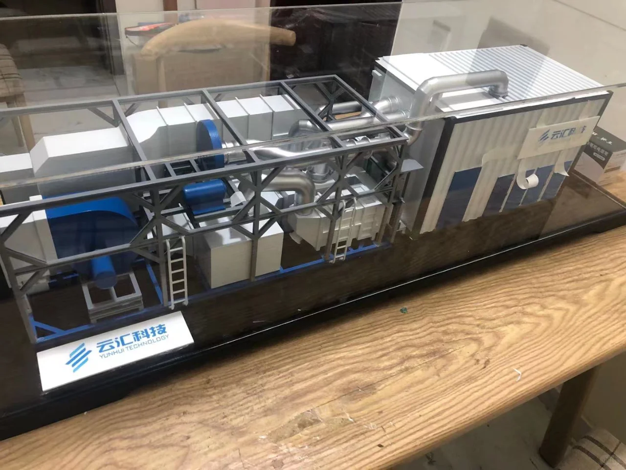 垃圾处理，固废处理沙盘模型