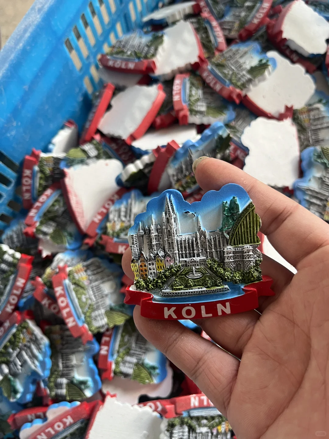 简单的发点立体树脂冰箱贴