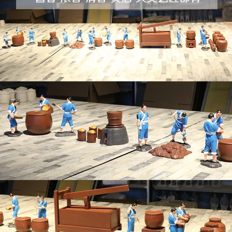 绝美酿酒沙盘‼️酒文化爱好者必入微缩世