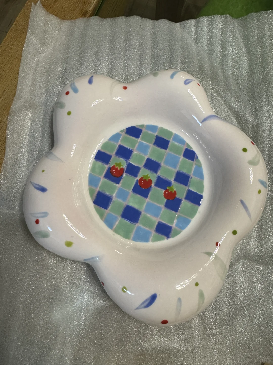 景德镇陶瓷绘画！终于开窑收到了！