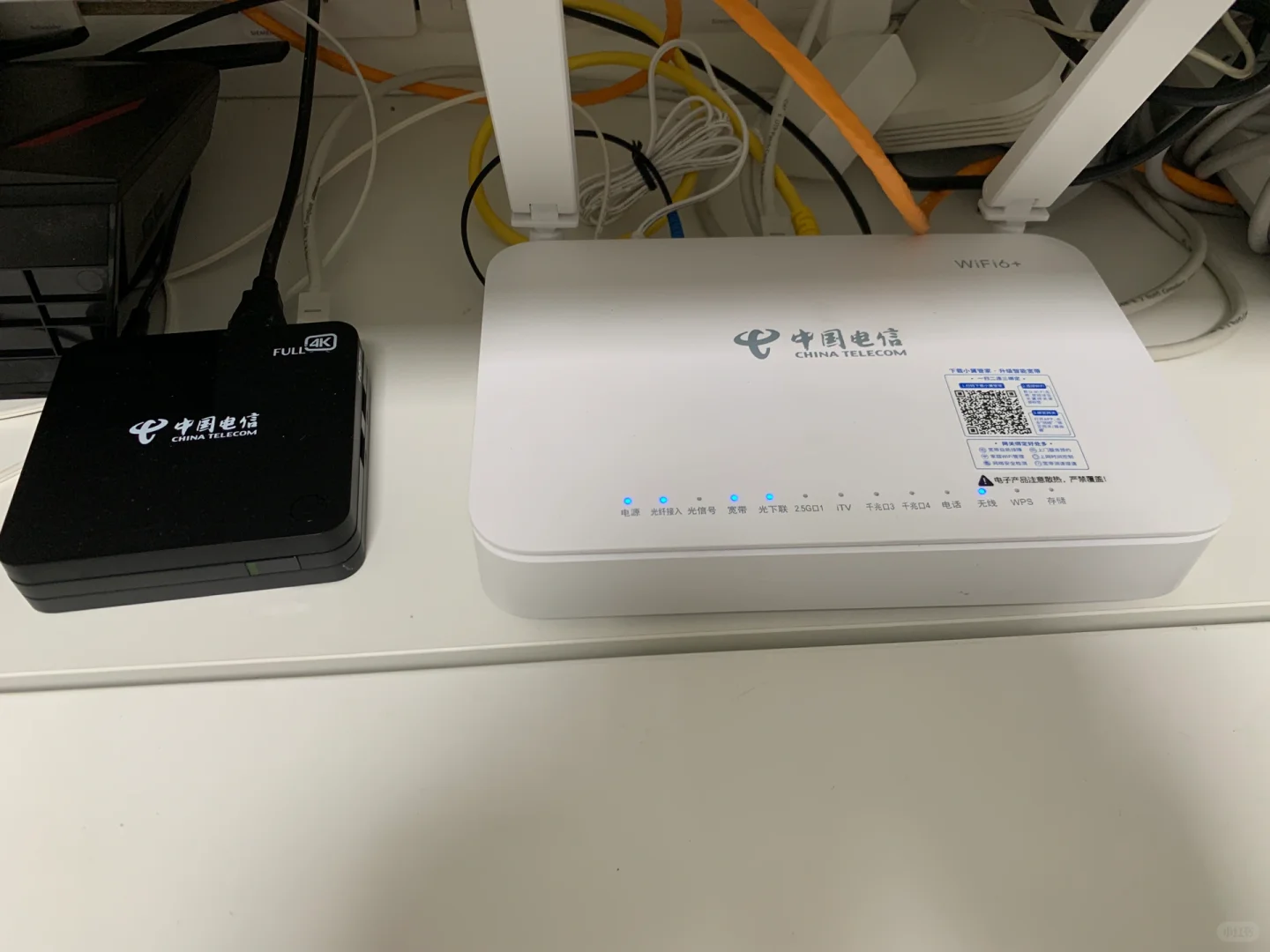 电信ftti组网成功