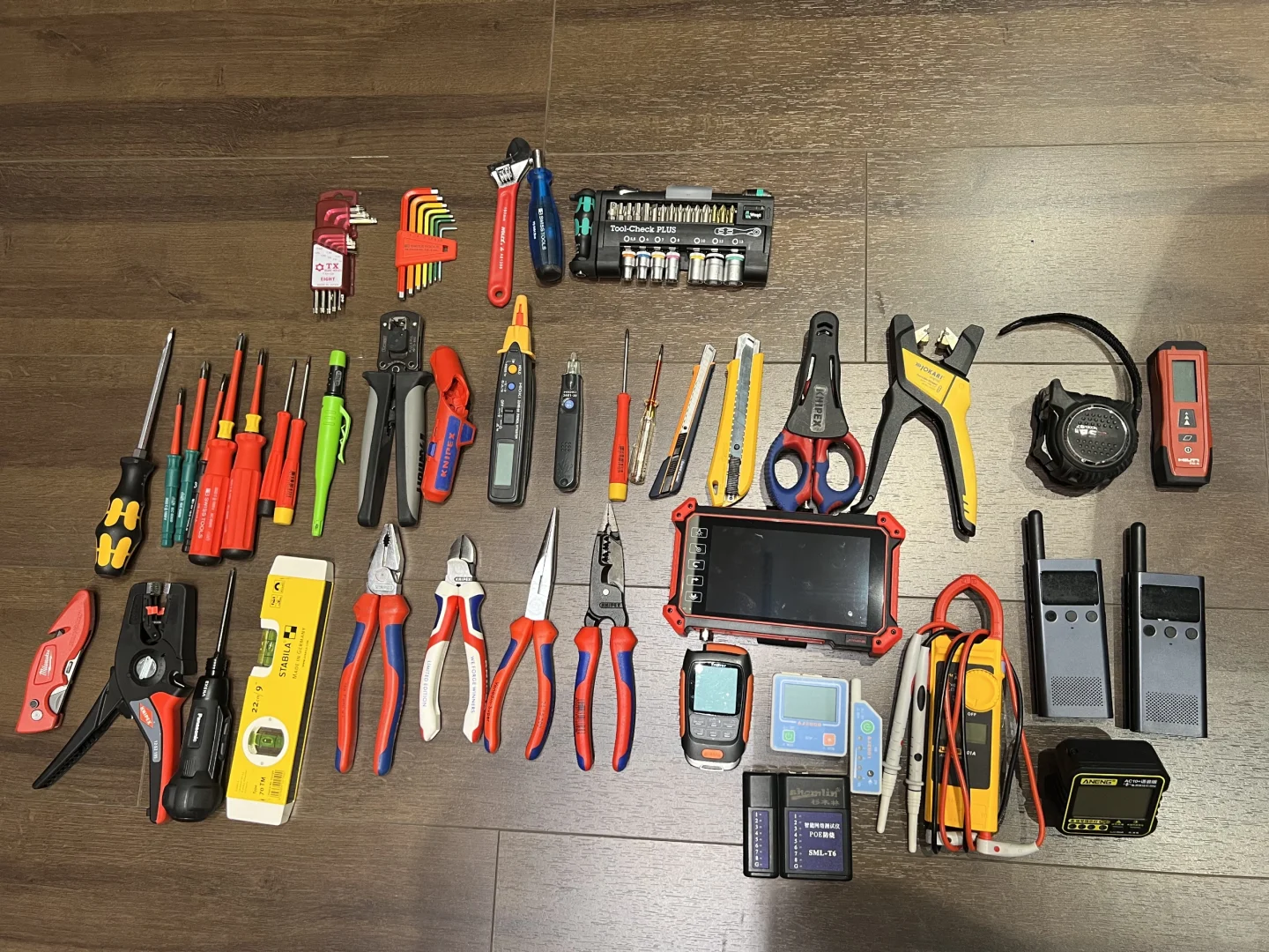 做弱电和智能家居常用的手动工具