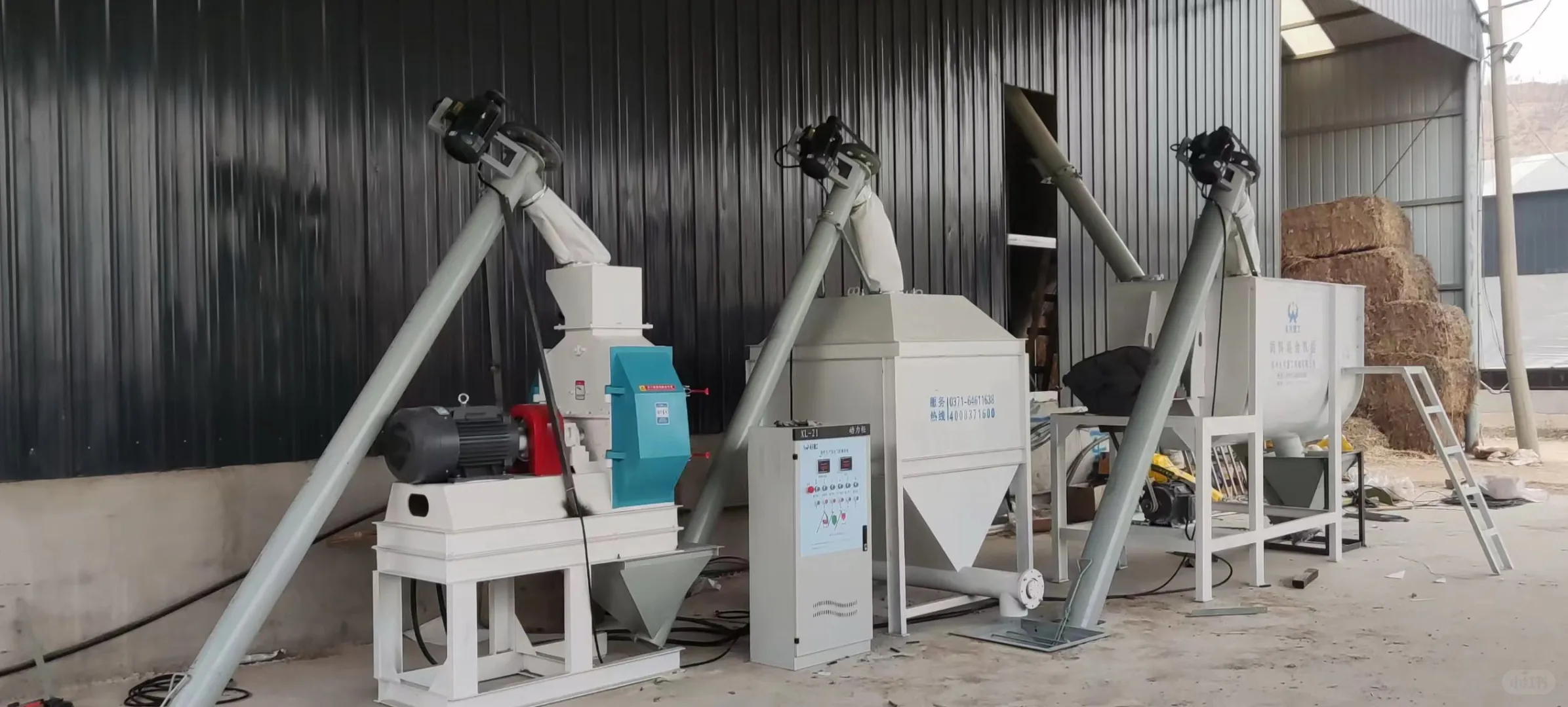 全自动整套饲料颗粒机组让养殖更高效