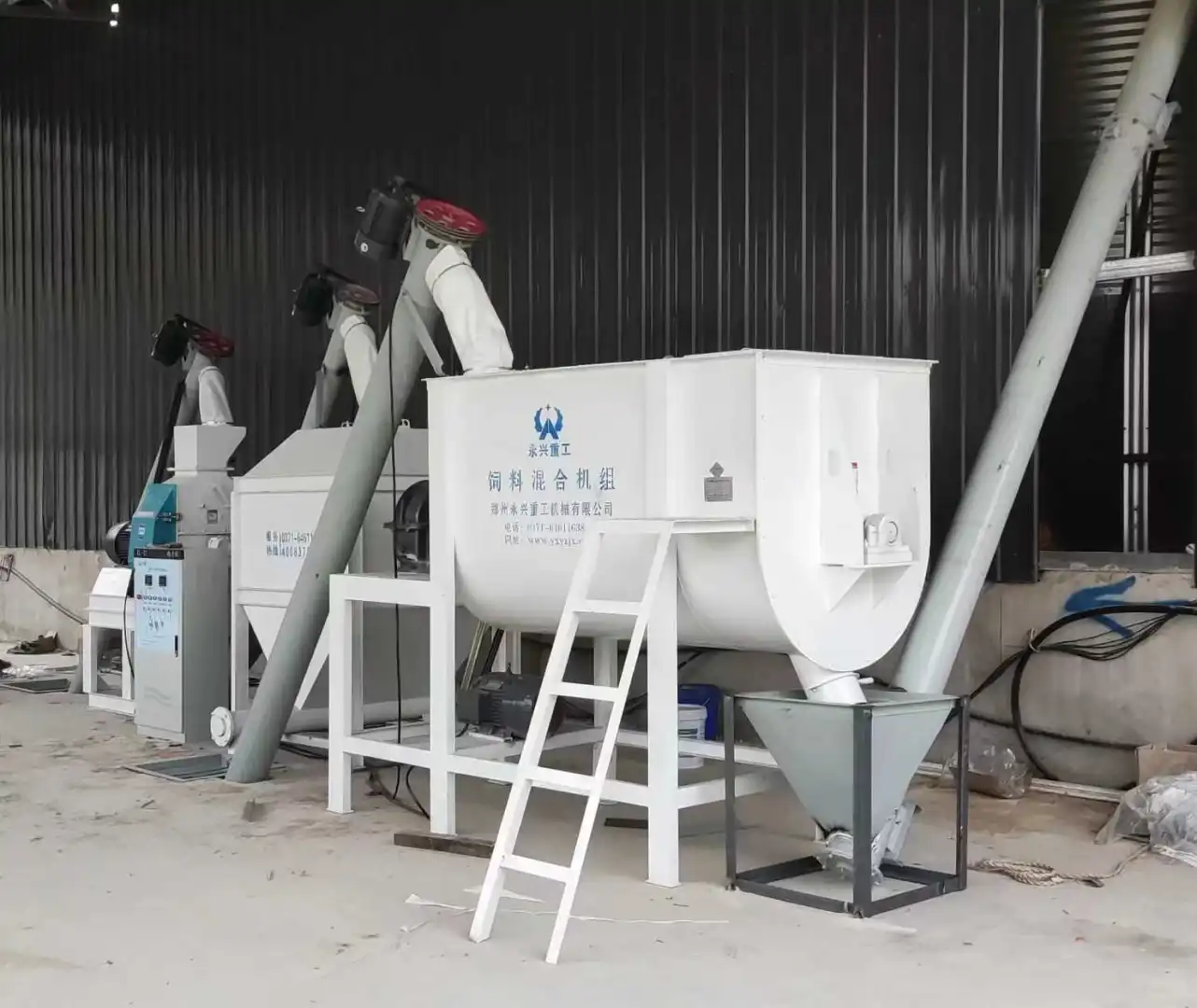 全自动整套饲料颗粒机组让养殖更高效