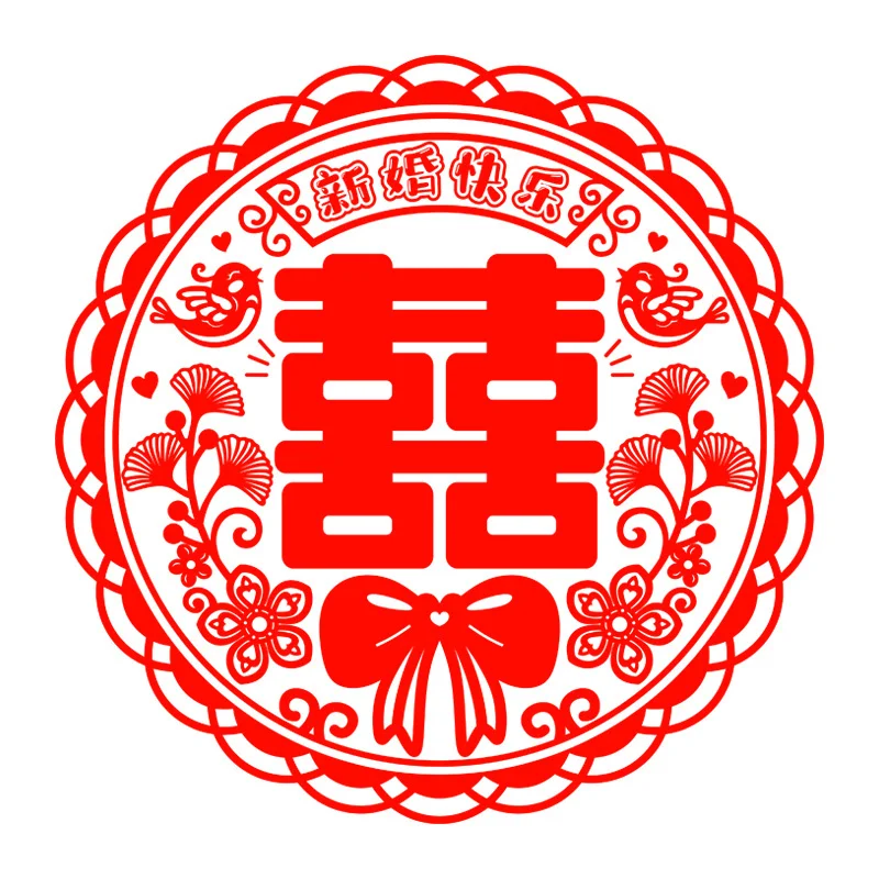 喜字贴静电贴：打造浪漫婚房的秘密武器?