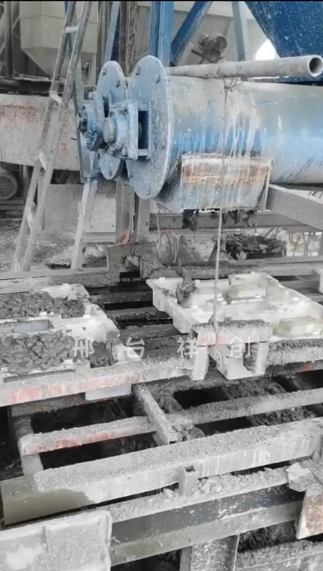 祥创通用型混凝土预制构件布料机器生产线