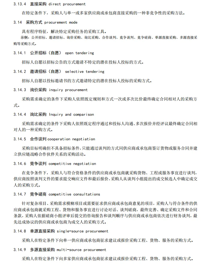 国有企业采购管理的制度办法！6份资料