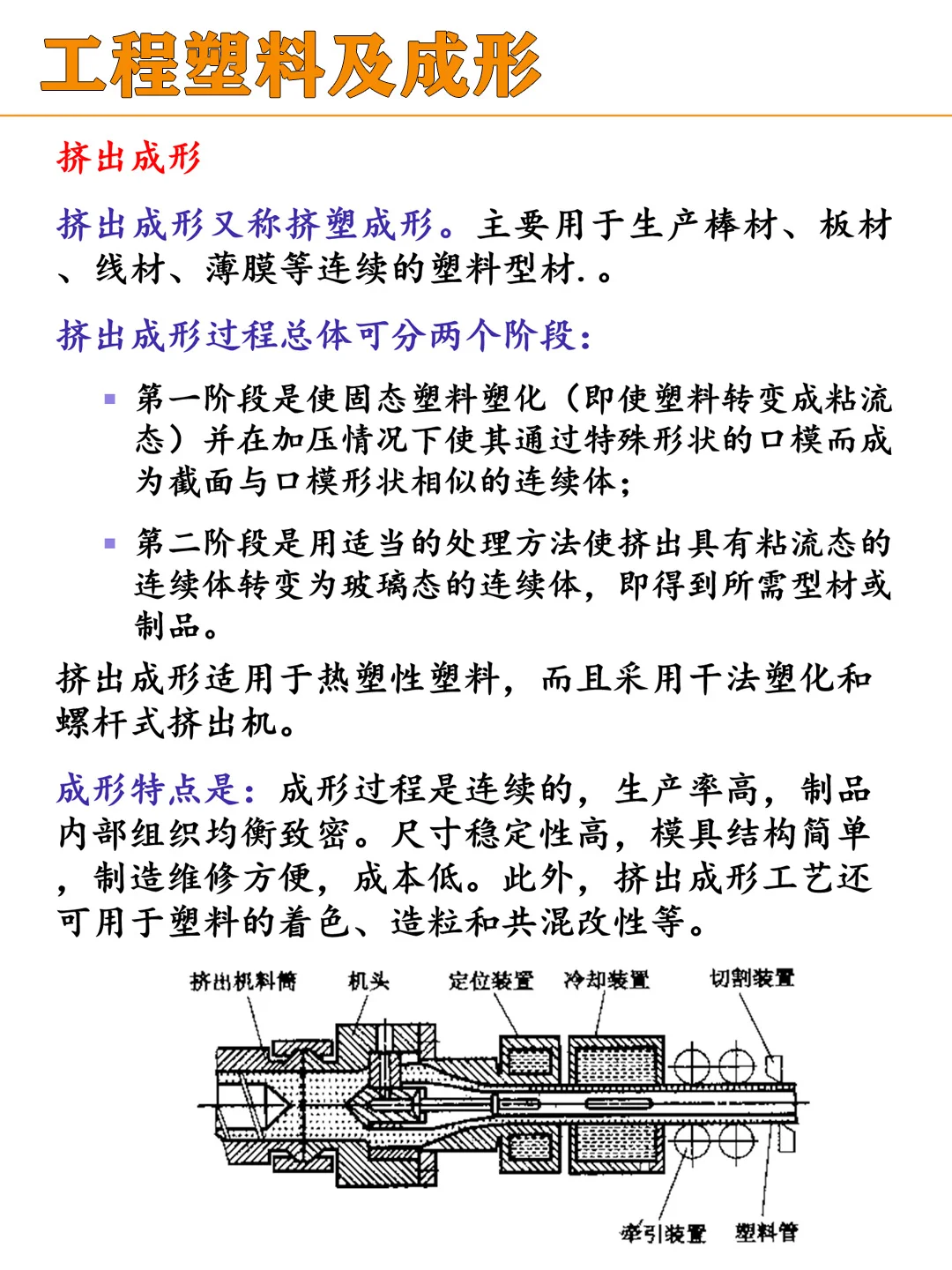 【机械基础】工程塑料及成形知识卡片~