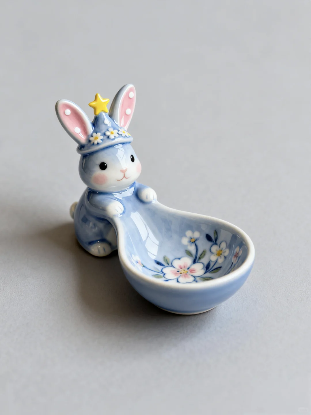 我的兔兔陶瓷餐具！超可爱！