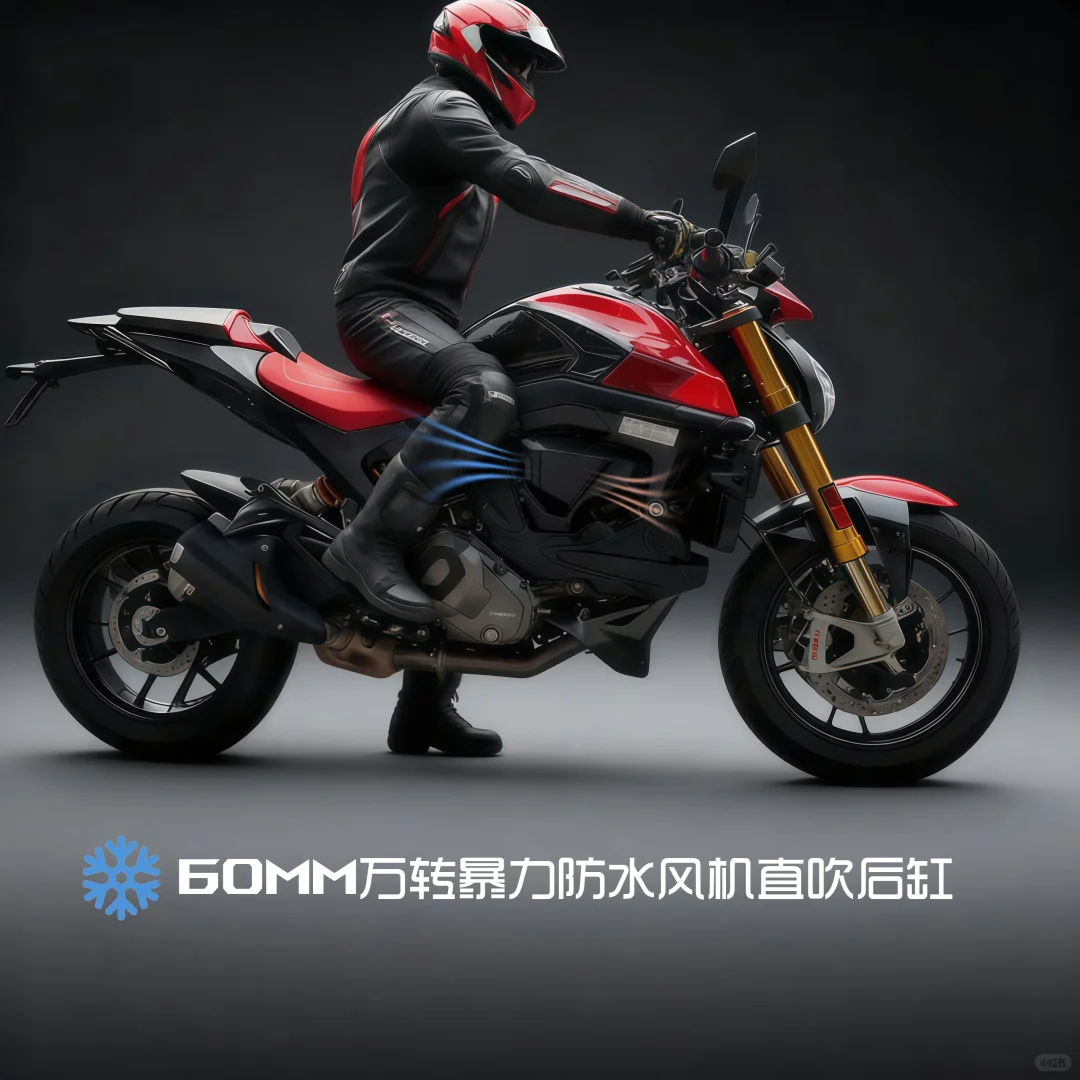 杜卡迪怪兽950|体感降温神器！散热改装套件