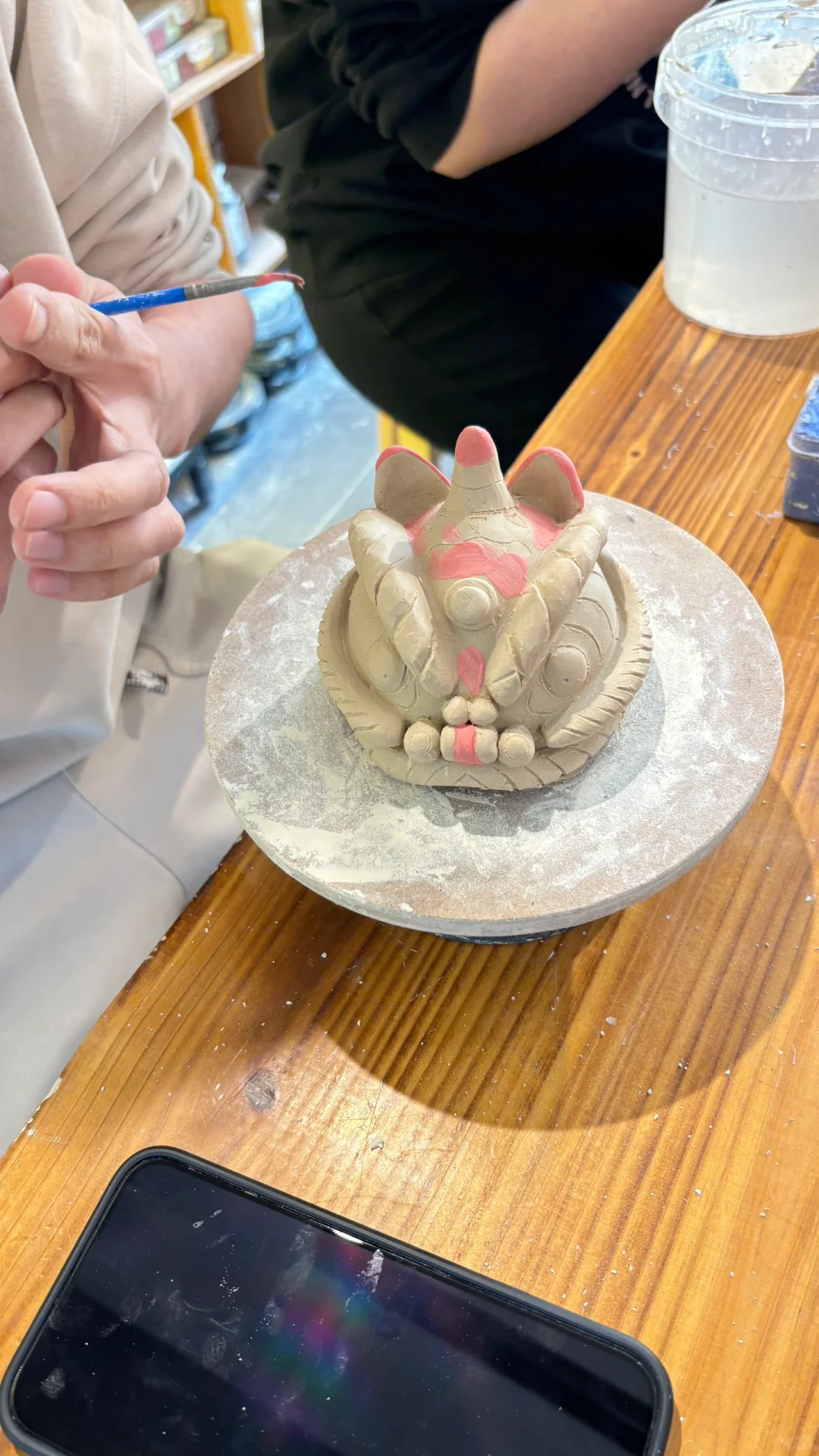 陶瓷舞狮摆件教程