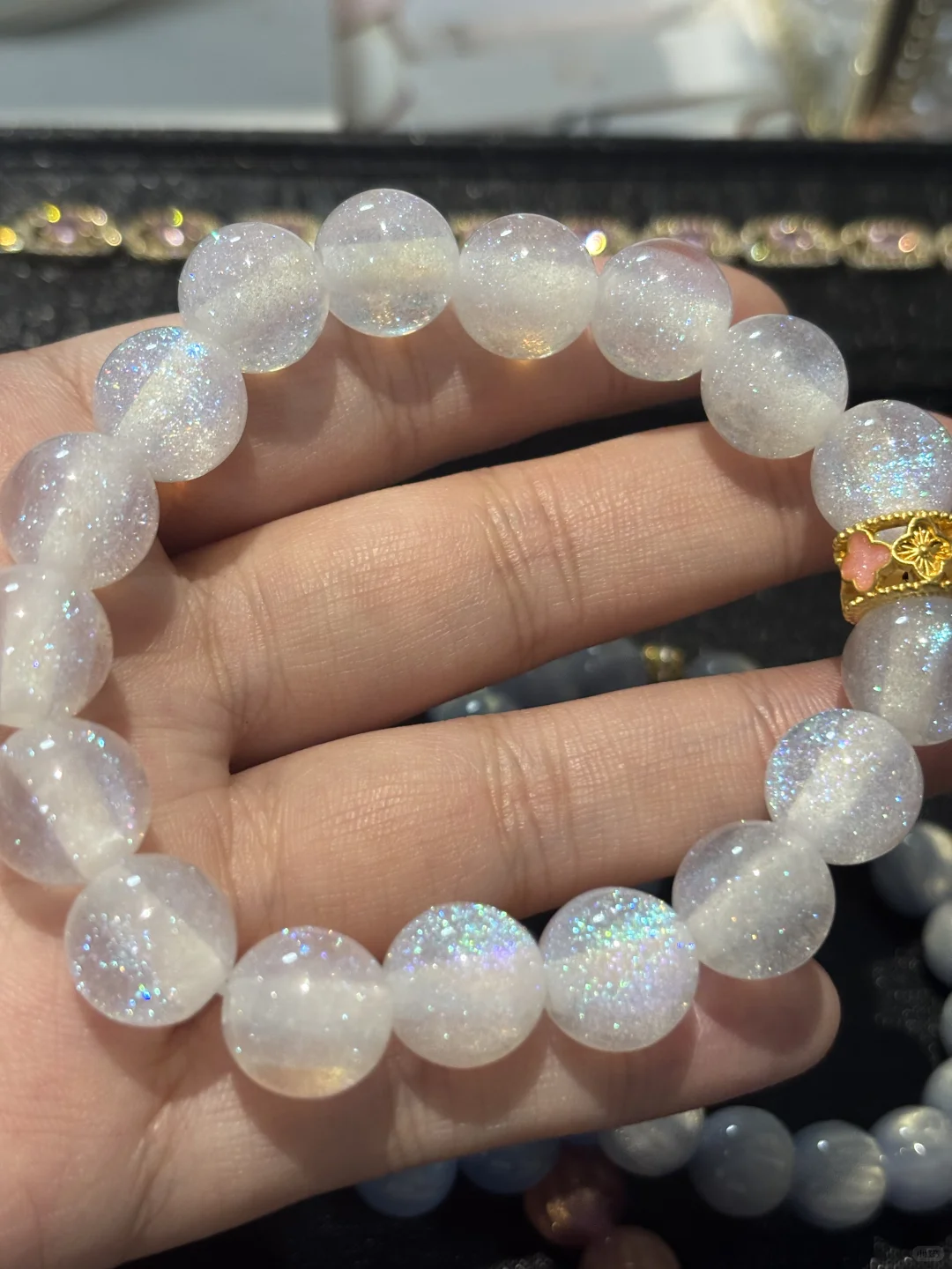 好闪的树脂手链