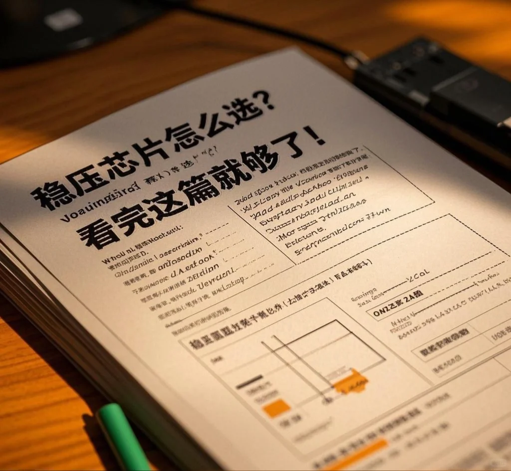 【稳压芯片怎么选？看完这篇就够了！】⚡