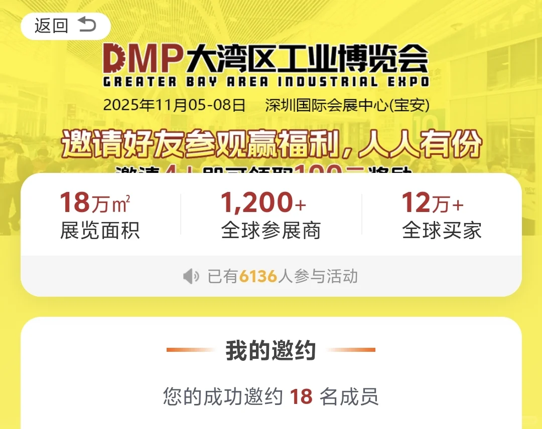 大湾区工业博览会免费餐券(餐券申请已截止)