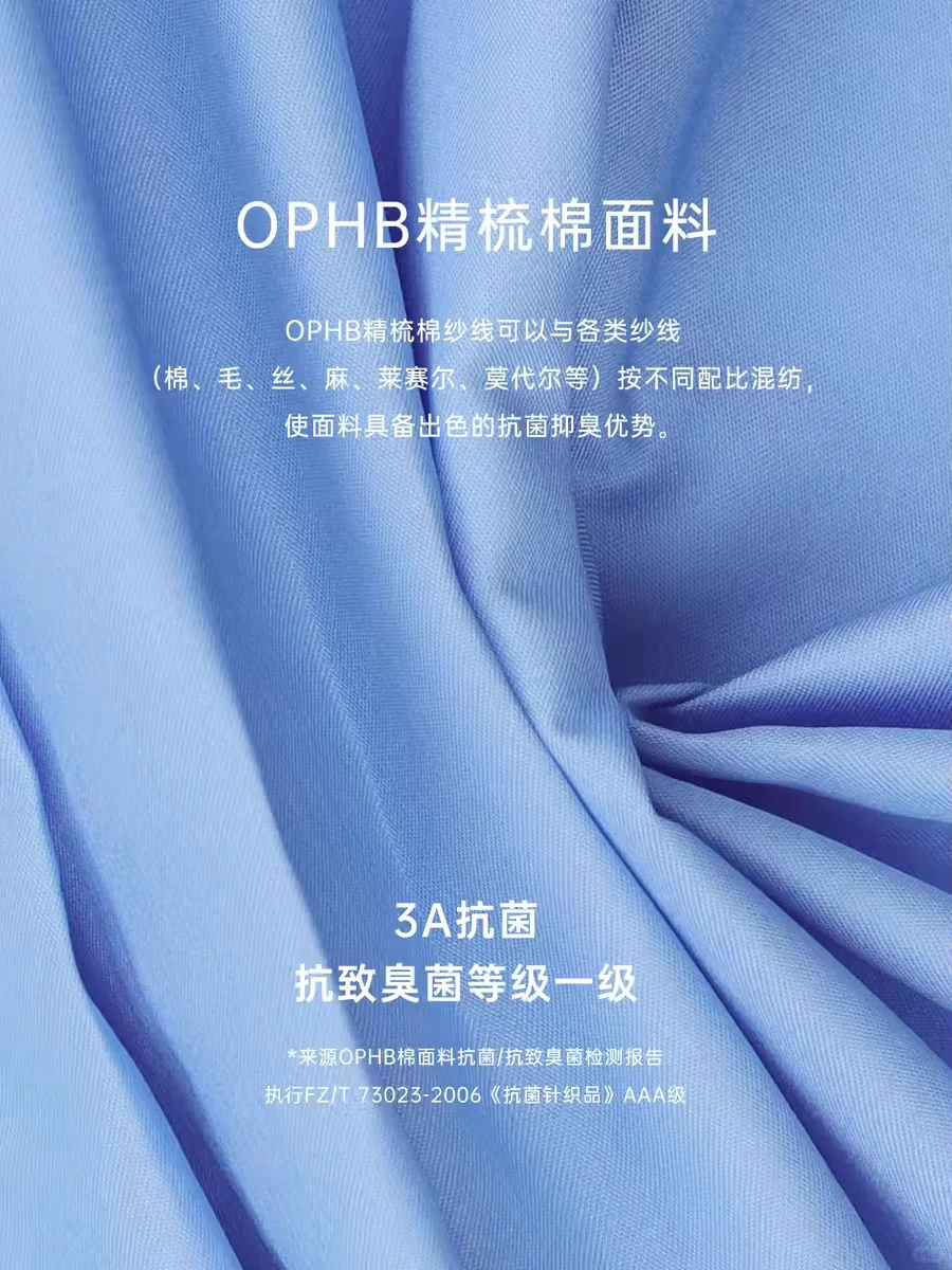 OPHB精梳棉纱线|不止抗菌抑臭,更能制衡HPV