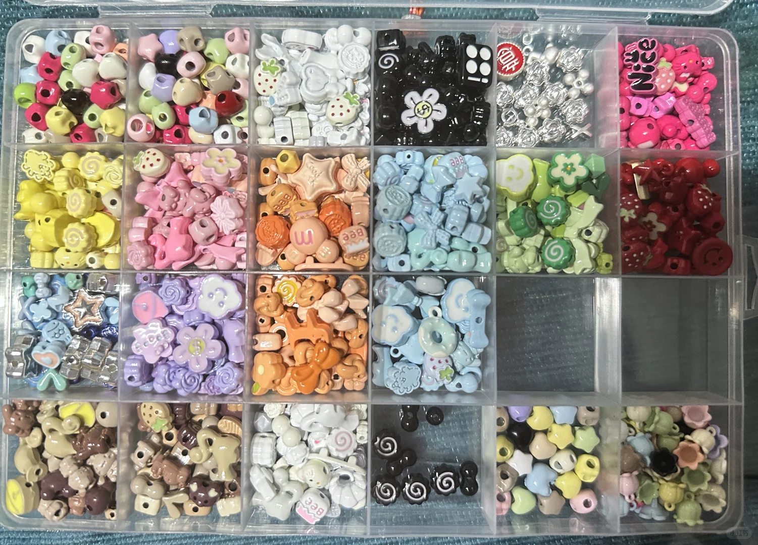 ➗合金材料隔珠，0.1一个