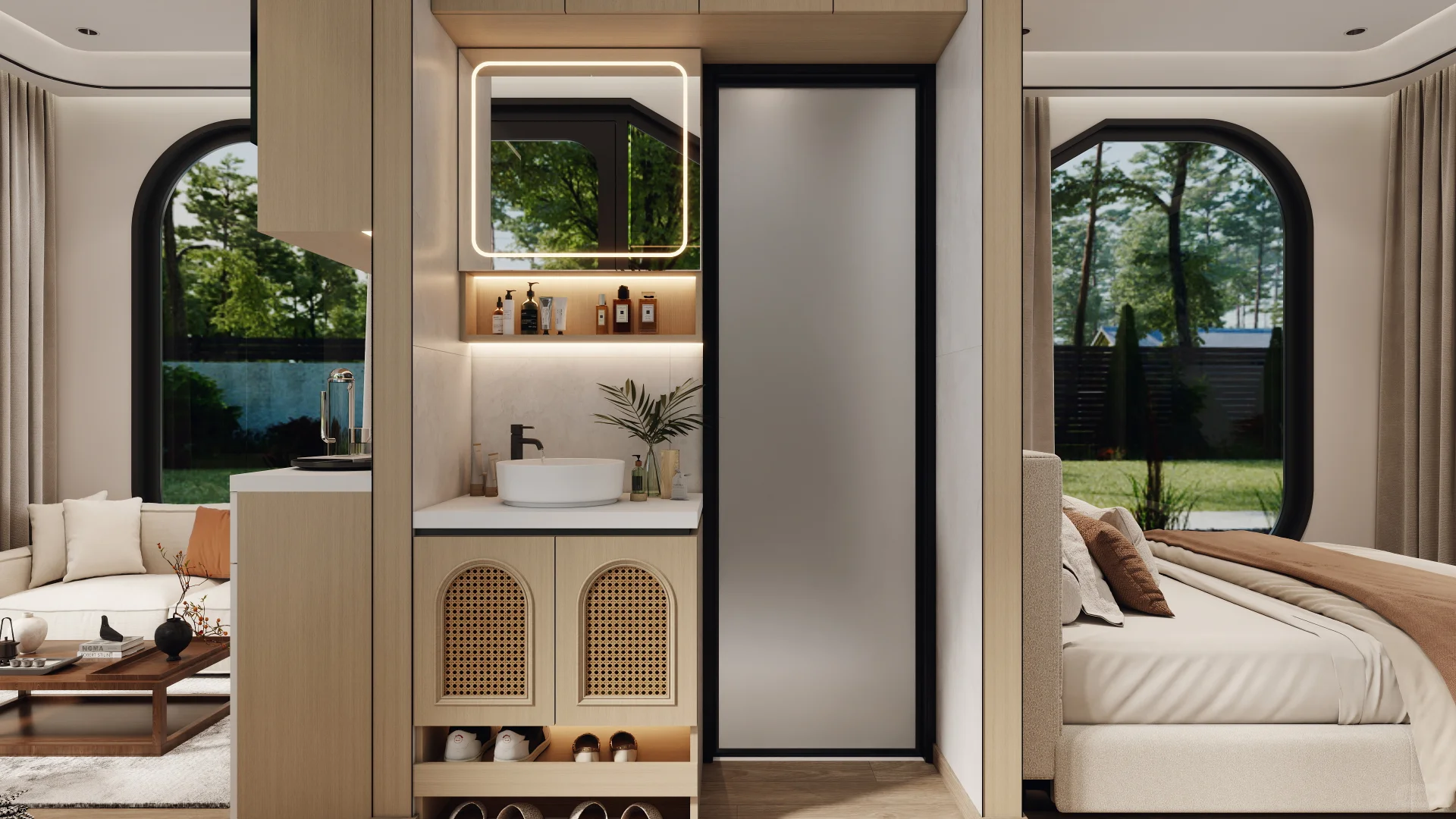 混凝土太空舱设计