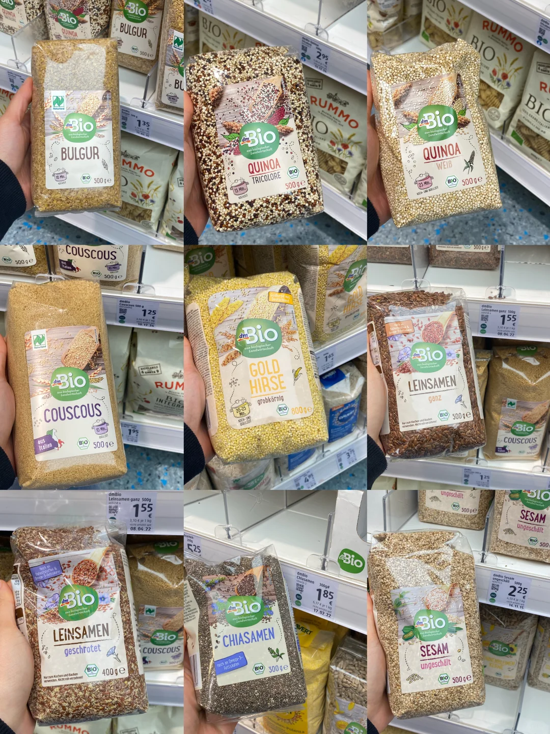 德国超市必买9种健康谷物!减脂期超实用