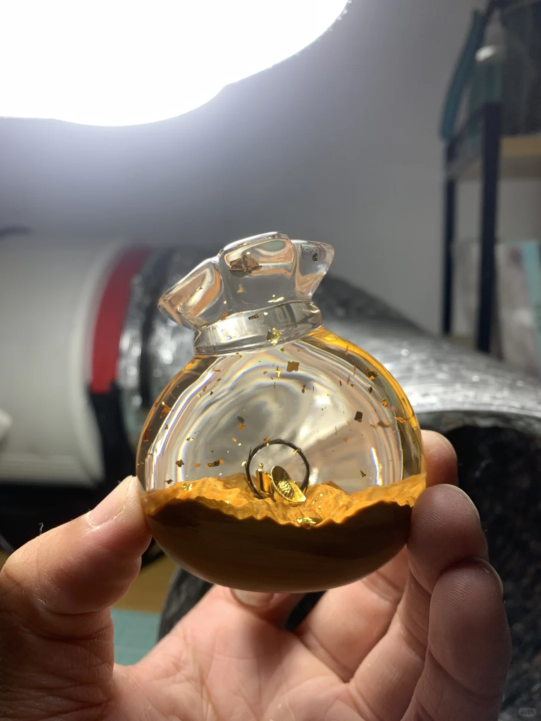 小钱袋?看清！里面是小宝宝胎发！