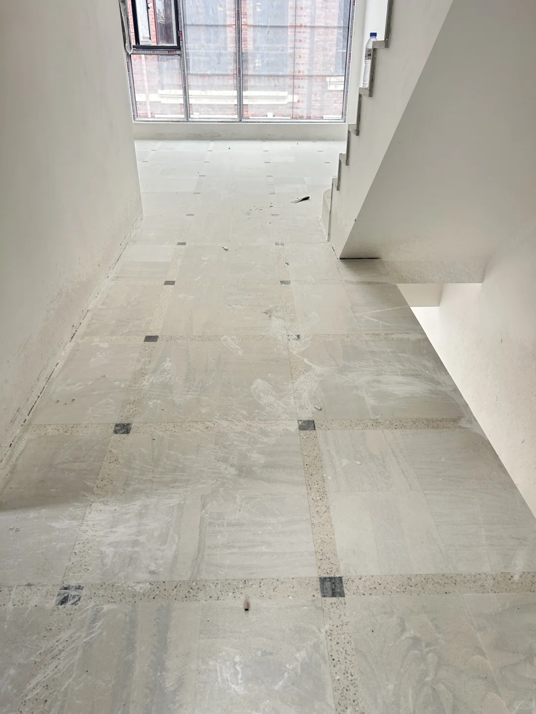 关于我五层楼地面和楼梯都是做的水磨石