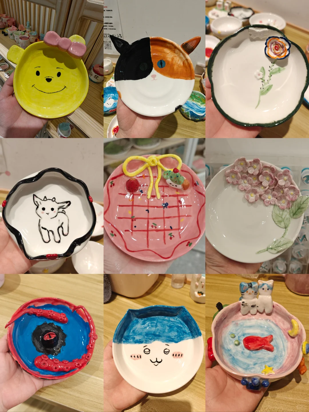 陶艺｜盘子系列｜第四期