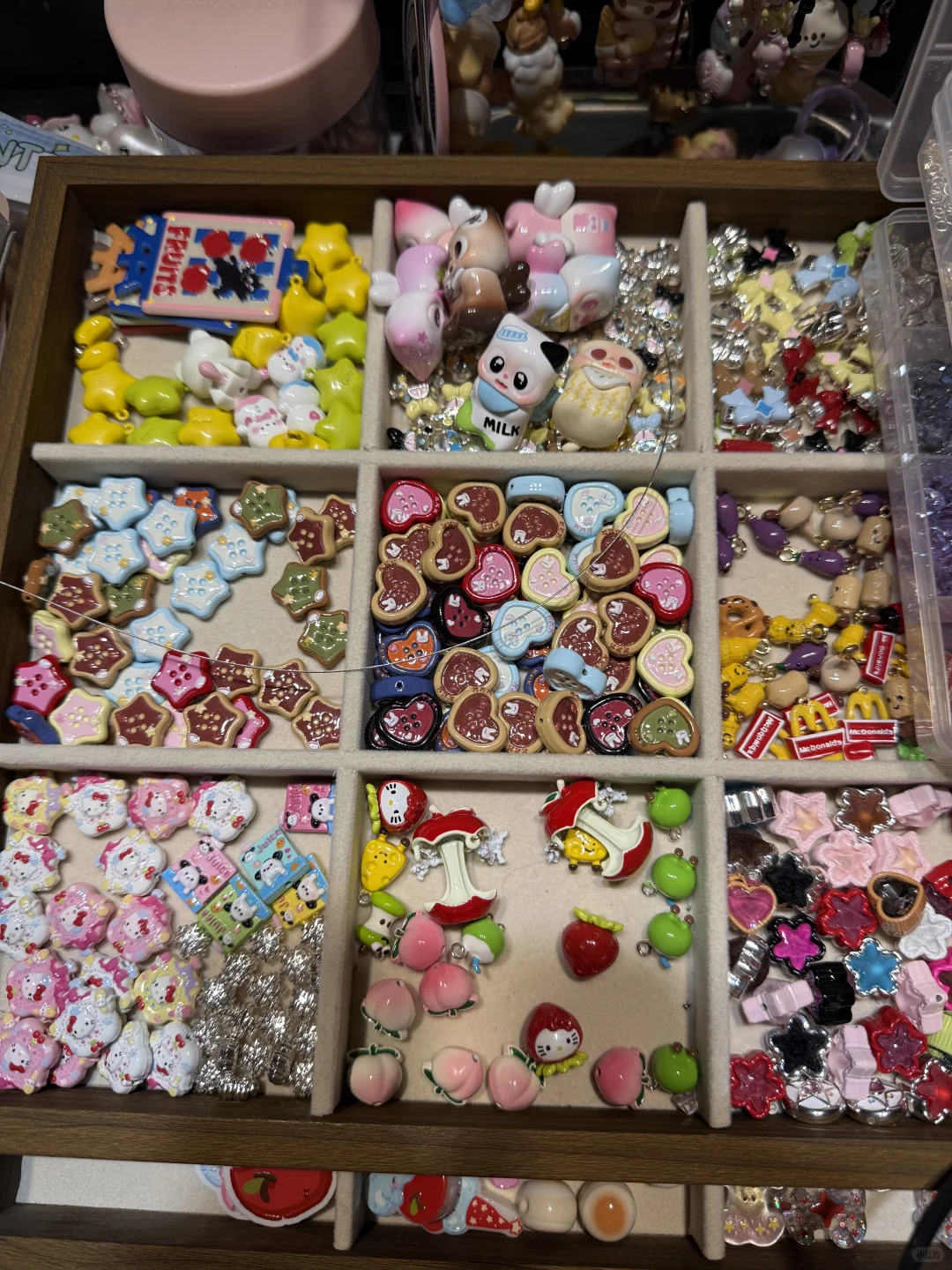 单选合金配件diy