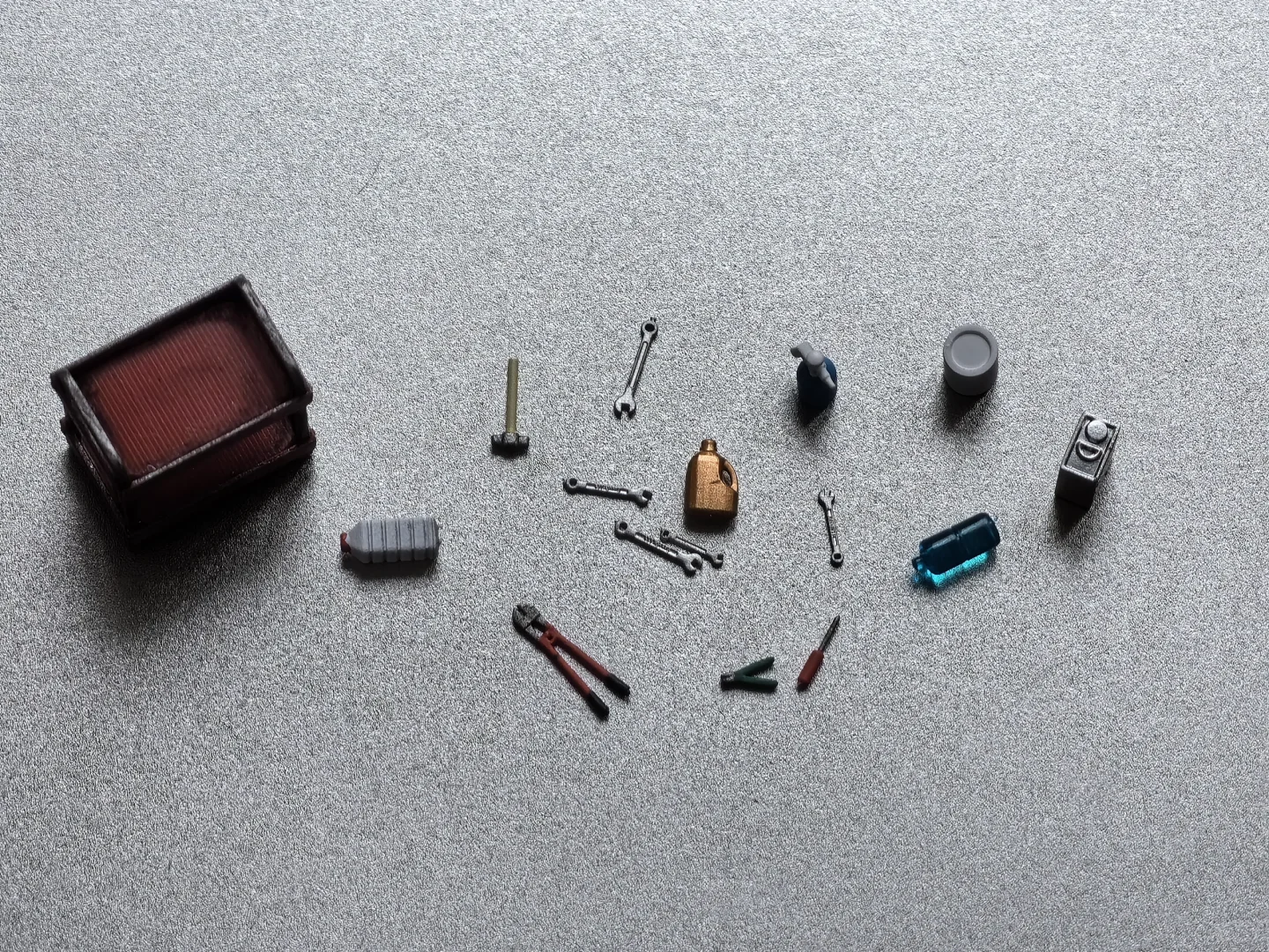 1/64修理厂工具车