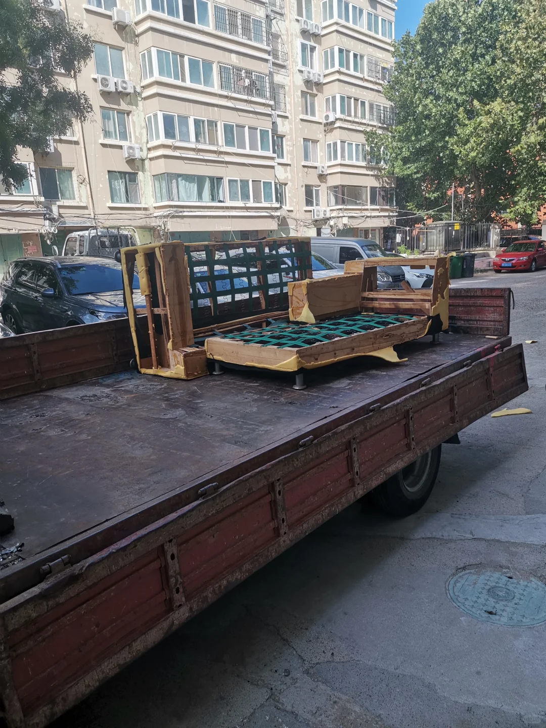 旧沙发是如何处理的