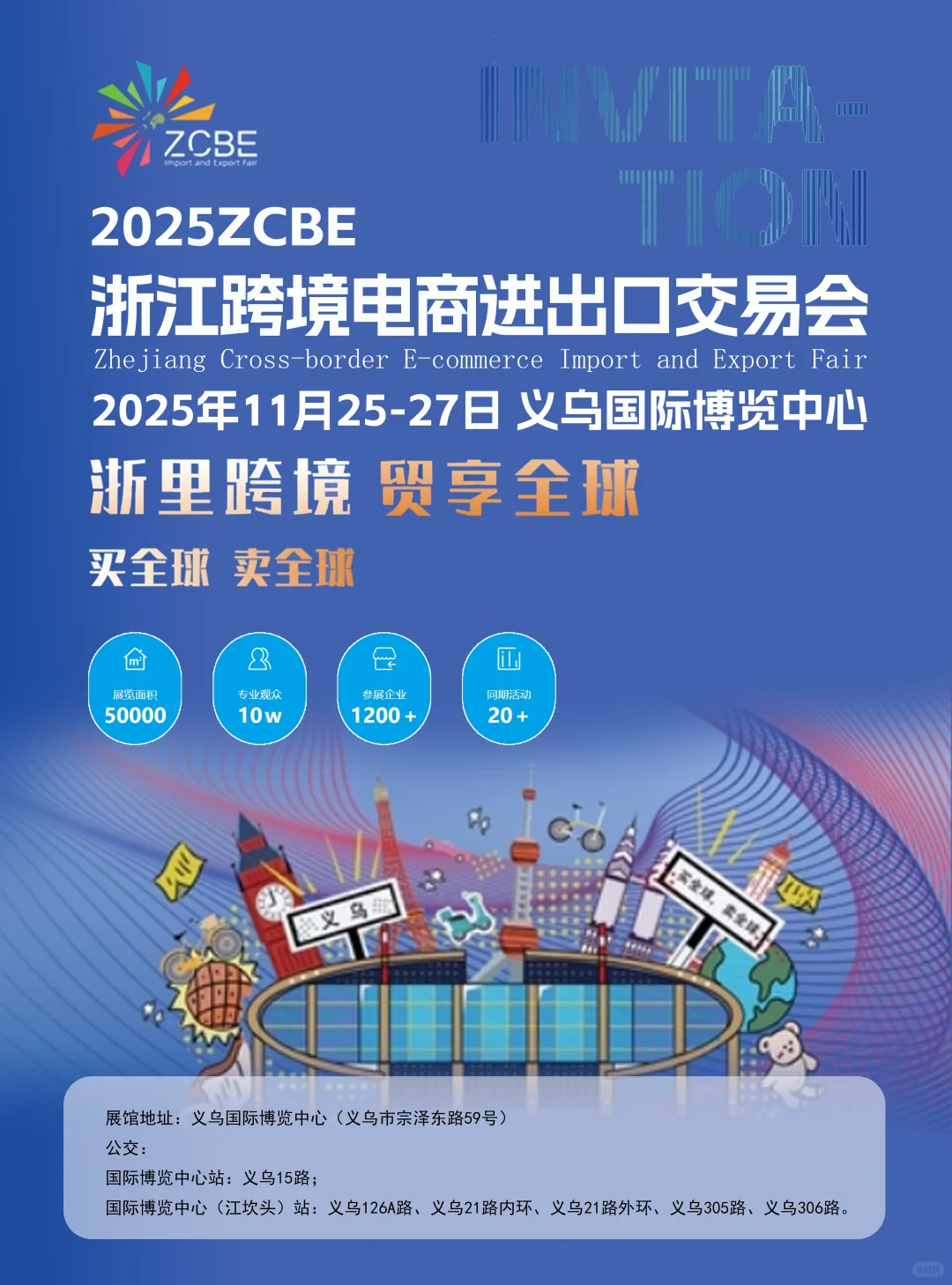 2025义乌跨境电商展攻略（时间+地点+门票）