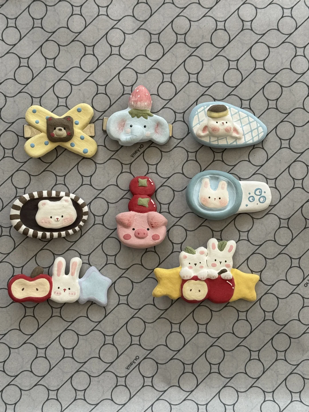 陶瓷发夹！多巴胺！！很轻