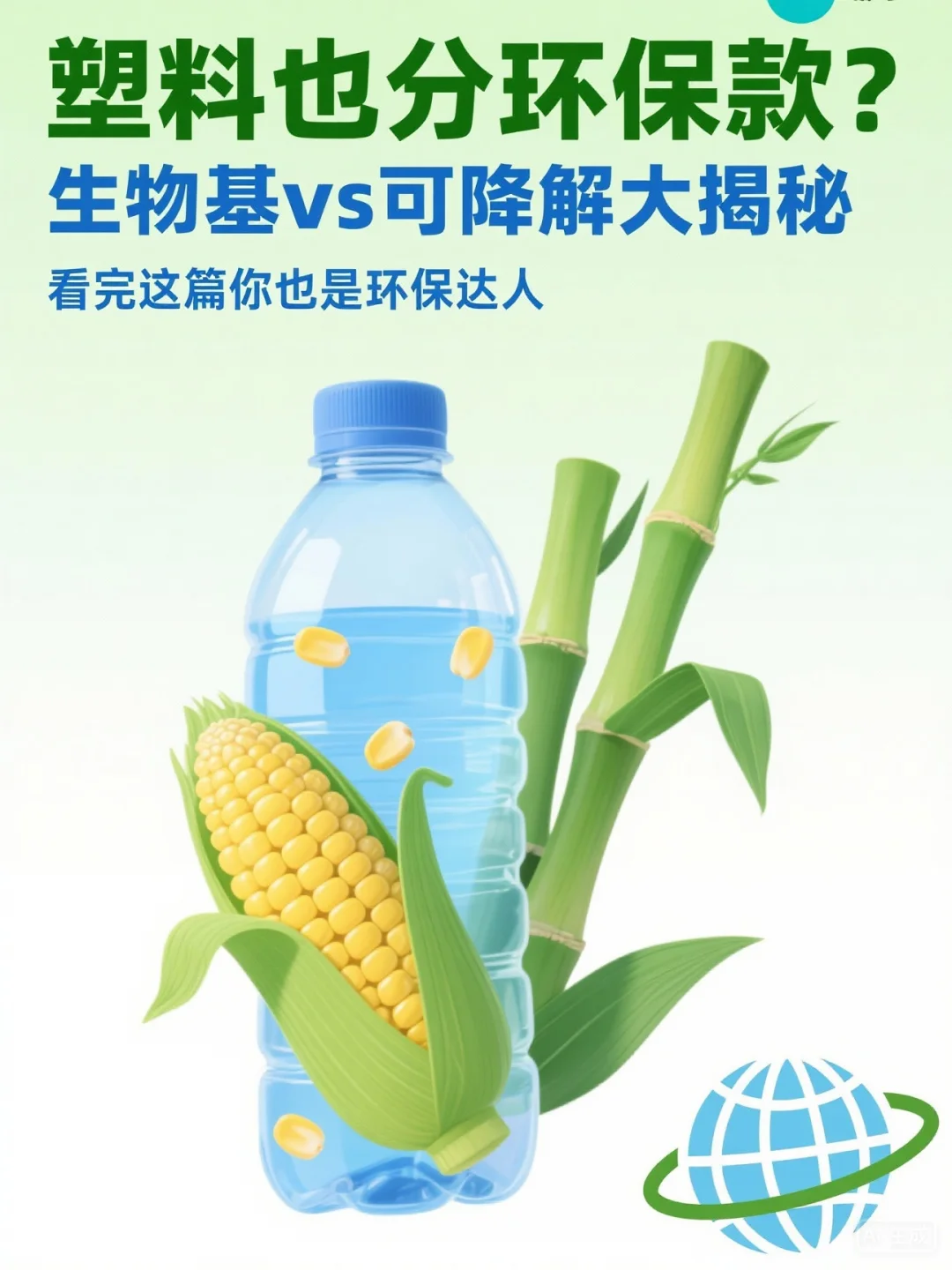 塑料分出身?生物基vs可降解你真懂吗??