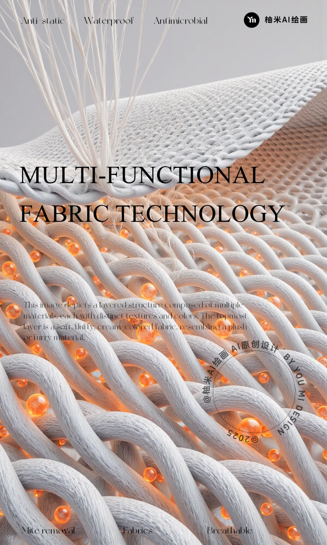 【第1期】防静电科技面料表现素材~