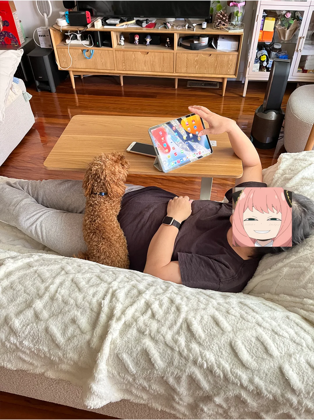 家里人抢着用的床边桌！太万能了