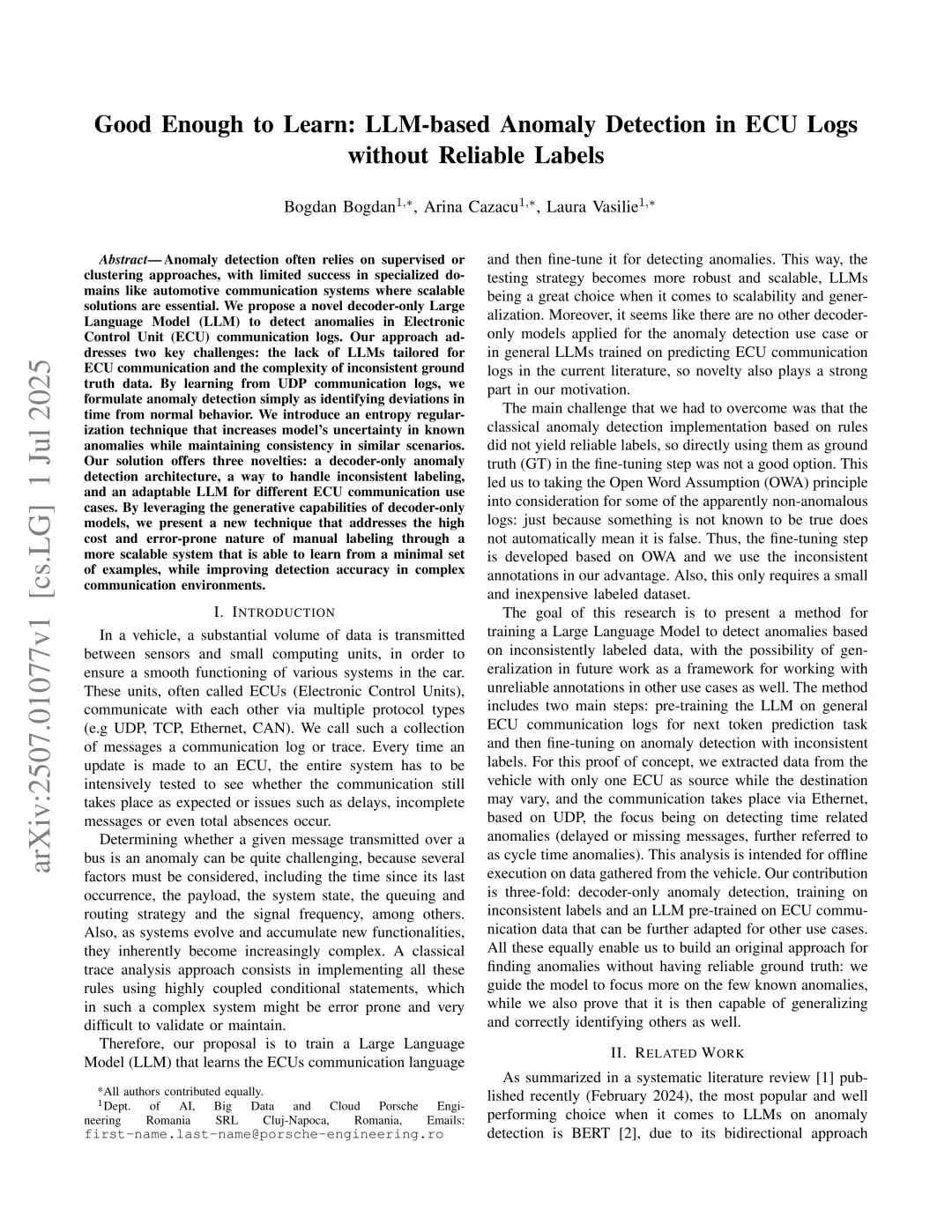 保时捷工程:不可靠标签也能检测异常?