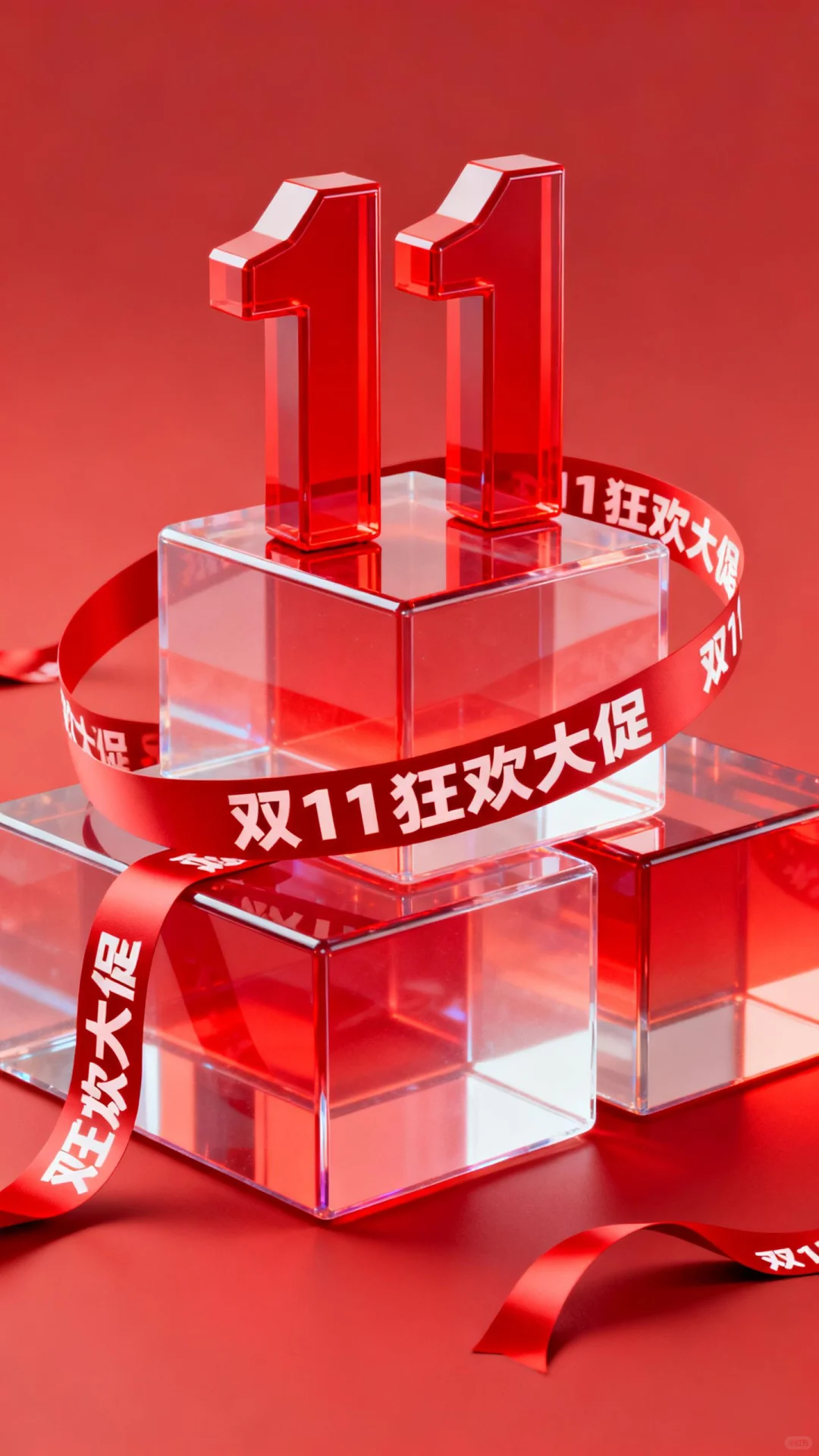 即梦素材｜双11背景2